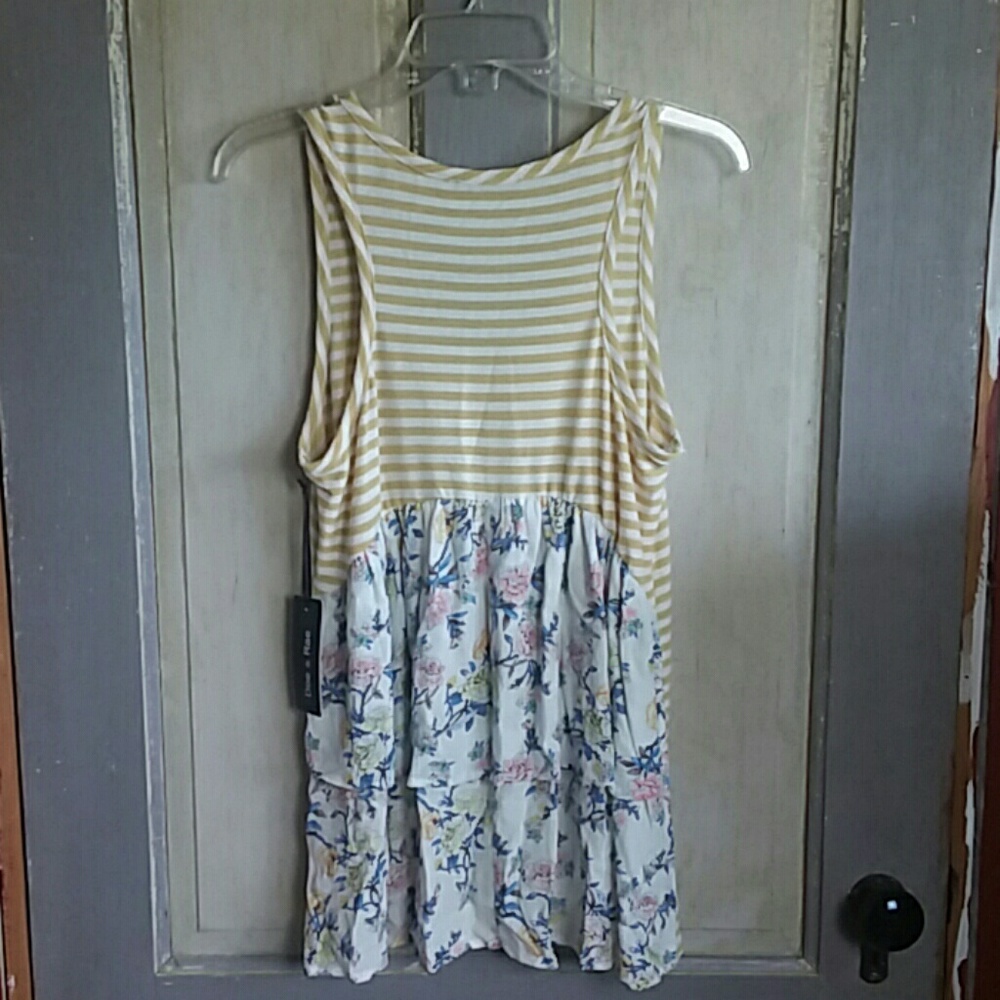 NWT Doe and Rae Tank Top - Picture 4 of 7